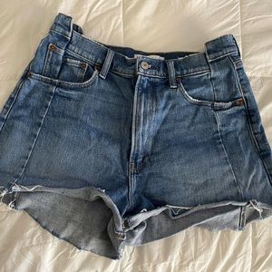 Abercrombie Curve Love Jean Denim Shorts - Size 10/30
